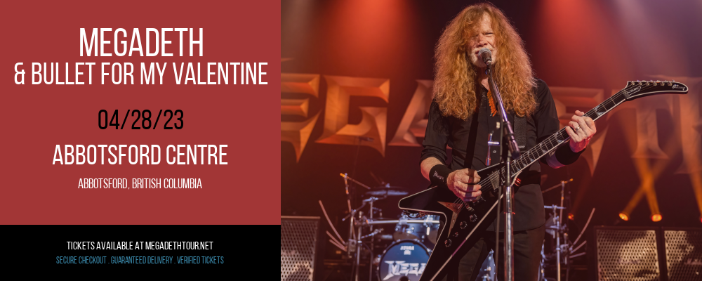 Megadeth & Bullet for My Valentine at Megadeth Tour