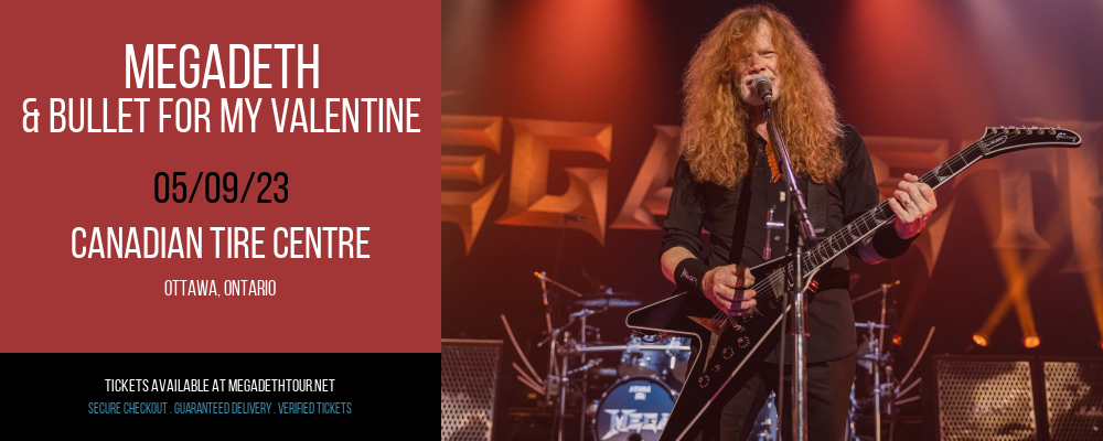 Megadeth & Bullet for My Valentine at Megadeth Tour tickets Megadeth & Bullet for My Valentine at Megadeth Tour