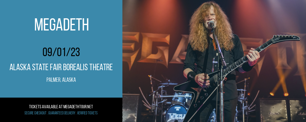 Megadeth [CANCELLED] at Megadeth Tour