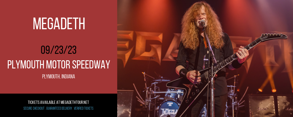 Megadeth at Megadeth Tour