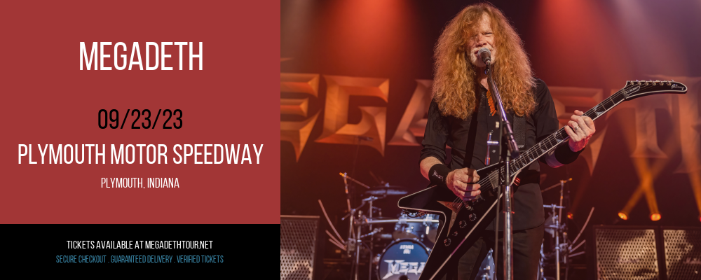 Megadeth at Megadeth Tour tickets Megadeth at Megadeth Tour